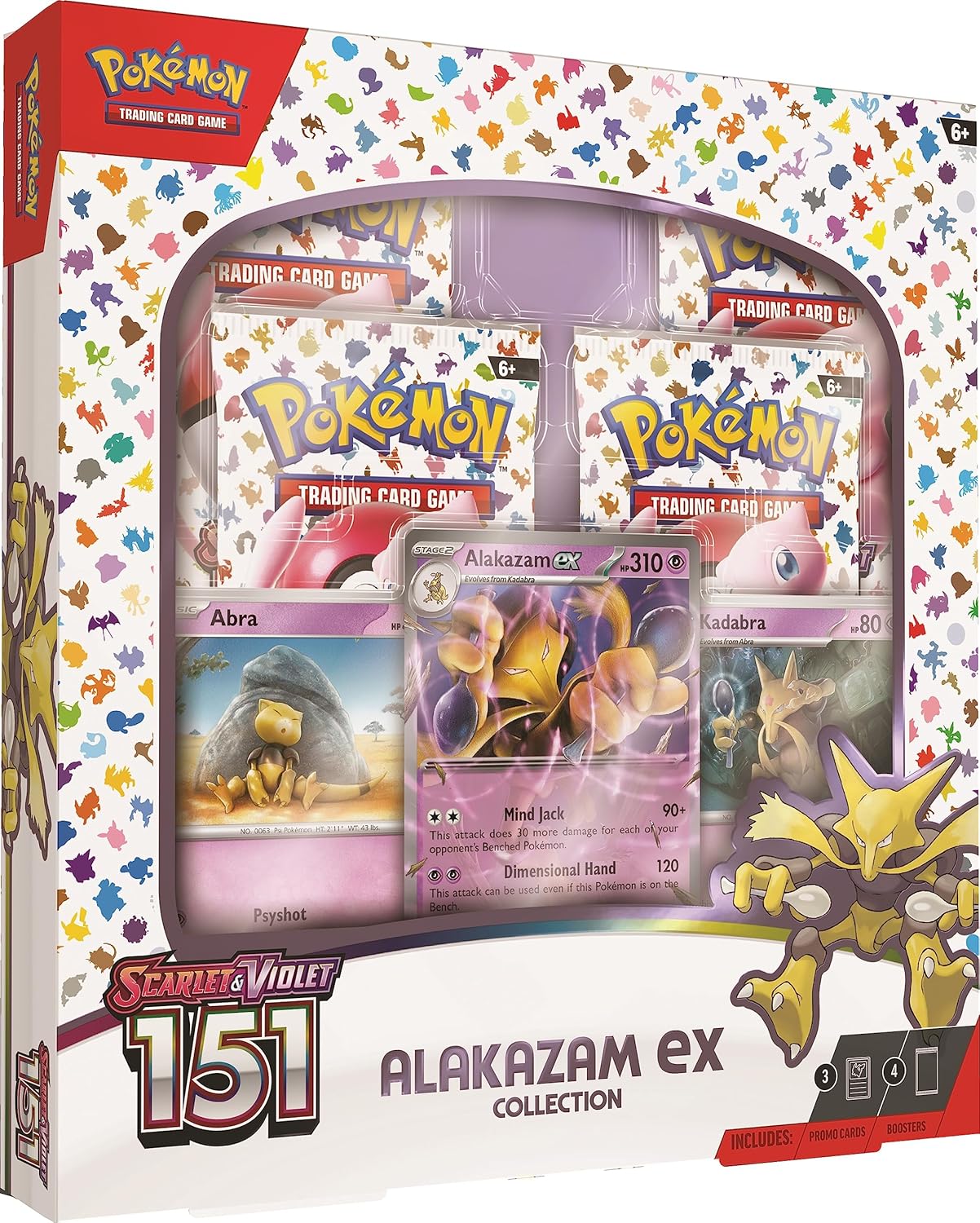 Pokémon TCG Scarlet & Violet 151 Collection Alakazam ex