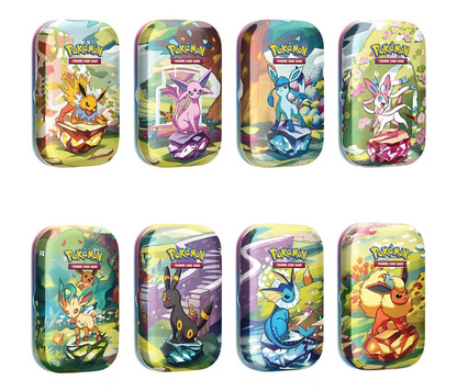 Pokémon Trading Card Game: Scarlet & Violet Prismatic Evolutions Mini Tin - Assorted