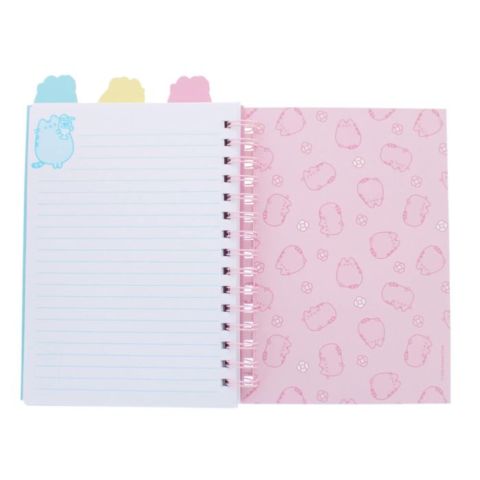 Pusheen Tropical Vacation A4 Project Notebook – School & Study