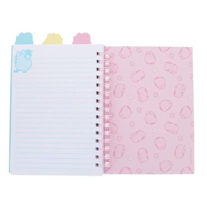 Pusheen Tropical Vacation A4 Project Notebook – School & Study