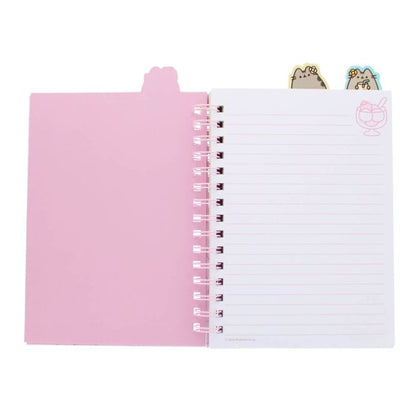 Pusheen Tropical Vacation A4 Project Notebook – School & Study