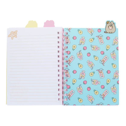 Pusheen Tropical Vacation A4 Project Notebook – School & Study