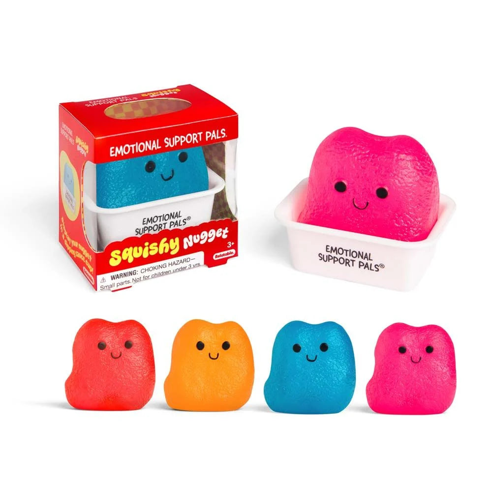 Relatable Emotional Support Nuggets Squishy Fidget Toy | Assorted