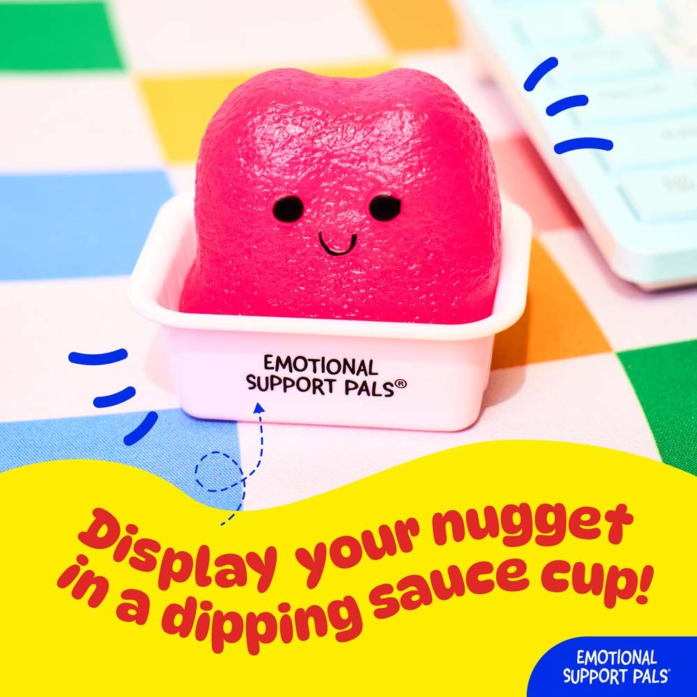 Relatable Emotional Support Nuggets Squishy Fidget Toy | Assorted