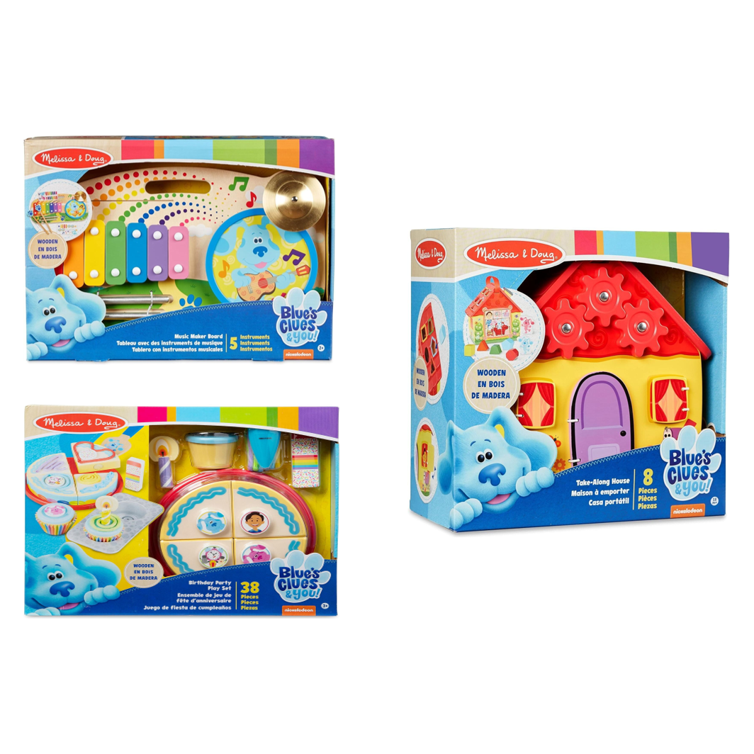Melissa and Doug Blue's Clues & You! Wooden Toy Bundle