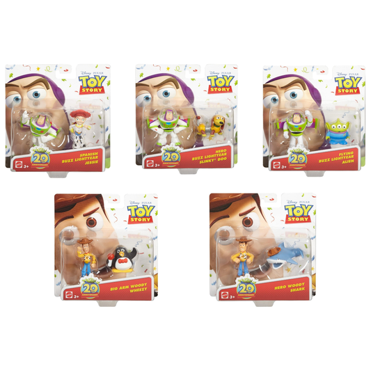 Disney Toy Story 20th Anniversary Figurines Bundle