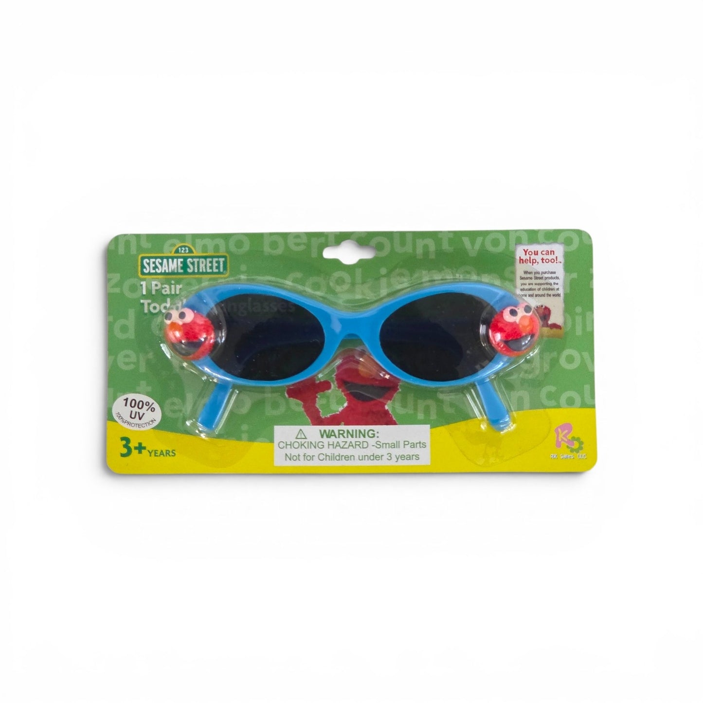 Sesame Street Elmo Toddler Sunglasses – 100% UV