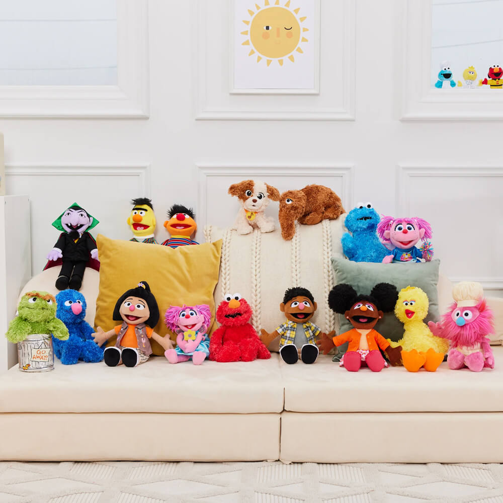 Sesame Street Soft Plush Toy 25cm - Cookie Monster