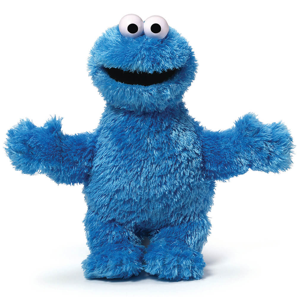 Sesame Street Soft Plush Toy 25cm - Cookie Monster
