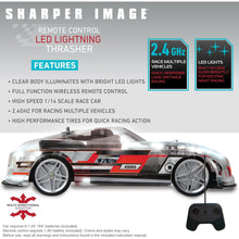 Sharper Image RC LED Lightning Thrasher Race Car Toy