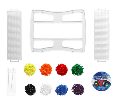 Smart Pixelator Bracelet Kit – 2000 Piece Pixel Beads Creative Craft Set for Kids