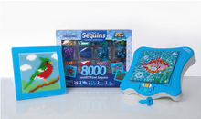 Smart Pixelator Sequin Art Kit – 8000 Piece Creative Craft Set for Kids