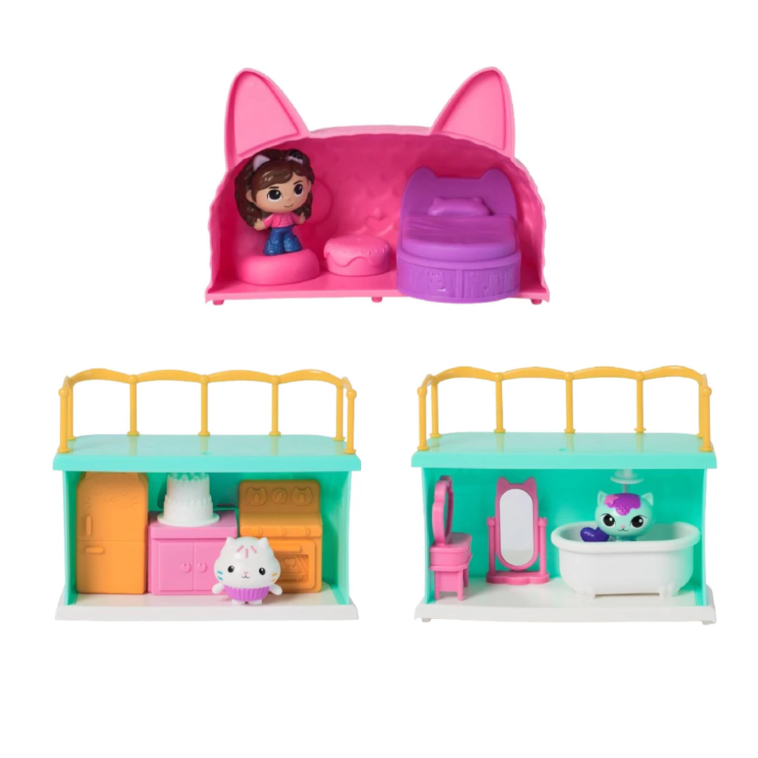 Spin Master Gabby's Dollhouse Room Bundle