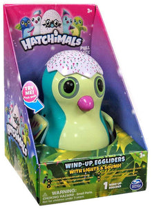 Spin Master Hatchimals Wind-Up Egglider – Aqua | Ages 3+