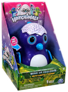 Spin Master Hatchimals Wind-Up Egglider – Purple | Ages 3+