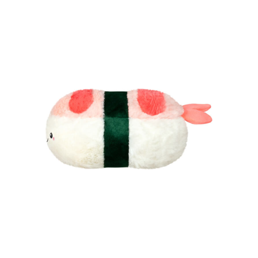 Squishable Snackers Shrimp Sushi Plush Toy 7"