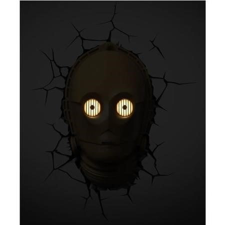 Star Wars 3D Deco Wall Light - C-3PO