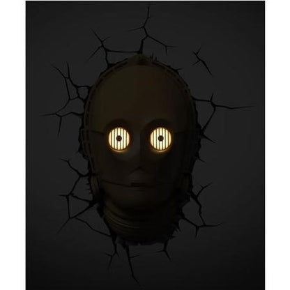 Star Wars 3D Deco Wall Light - C-3PO