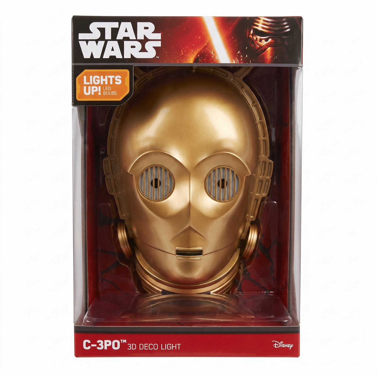 Star Wars 3D Deco Wall Light - C-3PO