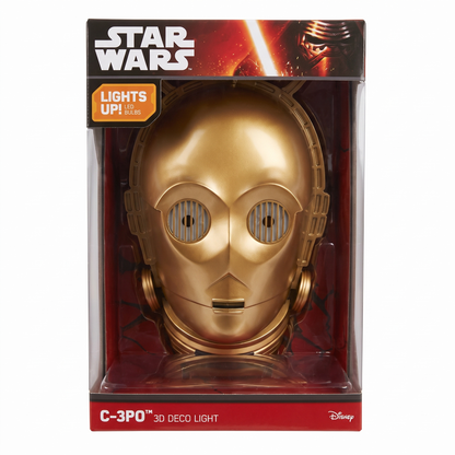 Star Wars 3D Deco Wall Light - C-3PO