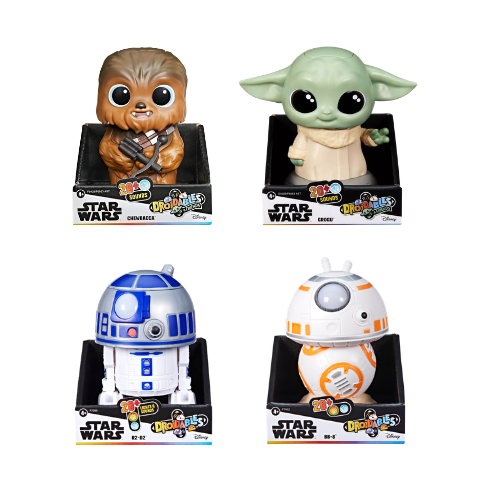 Star Wars Droidables Interactive Electronic Figure Toy Bundle