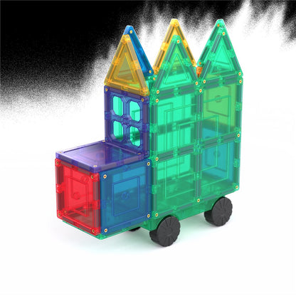 TOMY TileTek Magnetic Tiles 110 Piece Builders Set – STEM Building Toy | Ages 3+