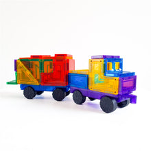 TOMY TileTek Magnetic Tiles 28 Piece Car Set – STEM Building Toy | Ages 3+