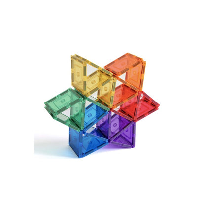 TOMY TileTek Magnetic Tiles 36 Piece Square Set – STEM Building Toy | Ages 3+