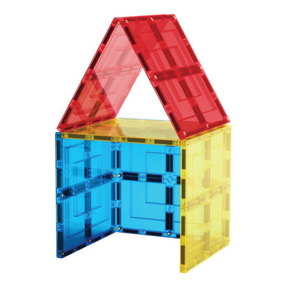 TOMY TileTek Magnetic Tiles 8 Piece Large Square Set – Building Blocks | Ages 3+