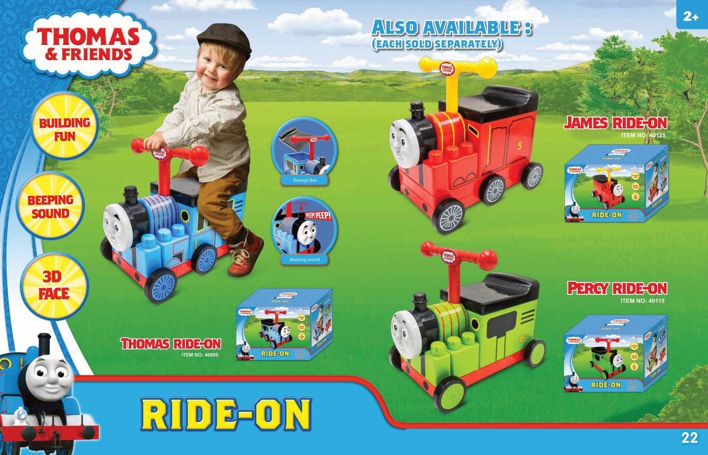 Thomas & Friends James Ride-On Toy