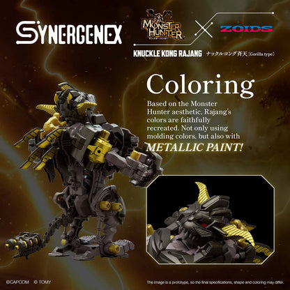 Tomy ZOIDS-X-MONSTER HUNTER KNUCKLE KONG-x-SEITEN Buildable Model Kit