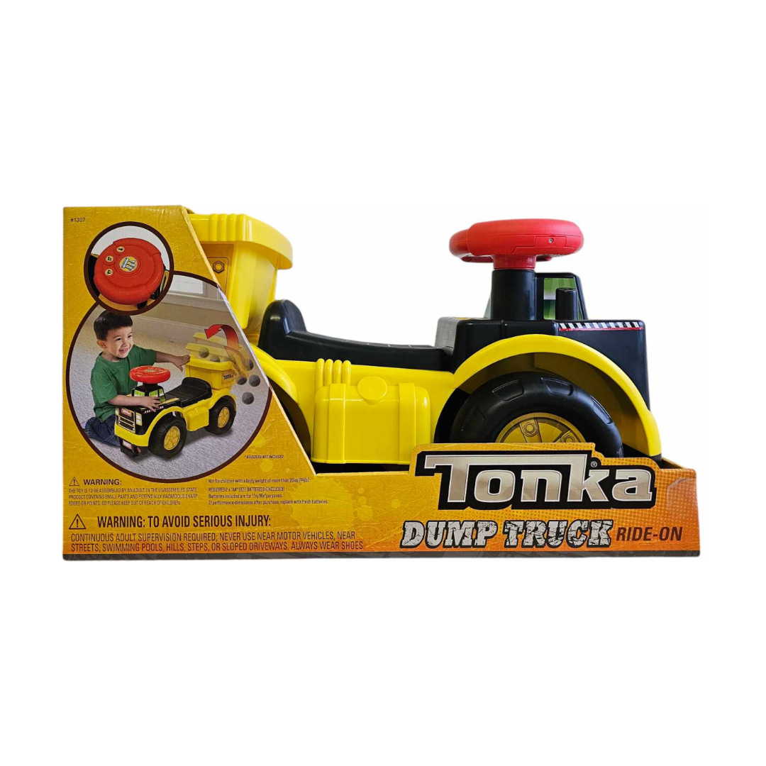 Tonka Dump Truck Ride-On Toy