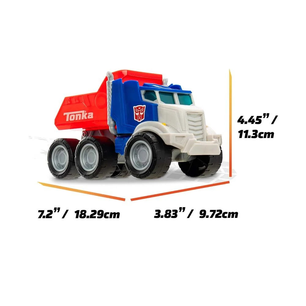 Tonka X Transformers Optimus Prime Dump Truck