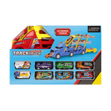 Track Truck Vehicle Transporter Playset for Kids