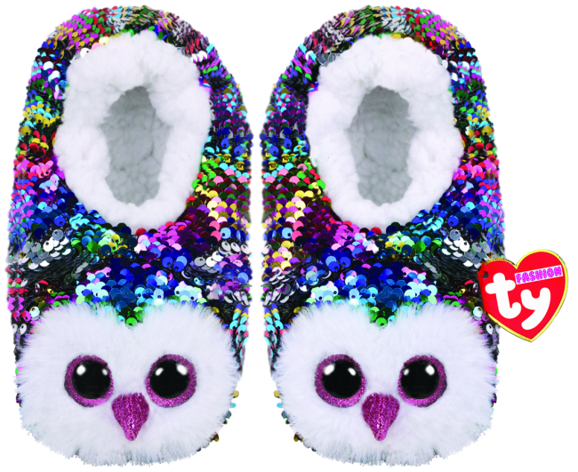 Ty Fashion Owl Slipper Socks – Cozy Plush Socks