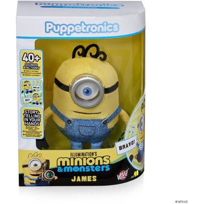 Universal Minions James Palm Puppetronic — Interactive Talking Hand Puppet