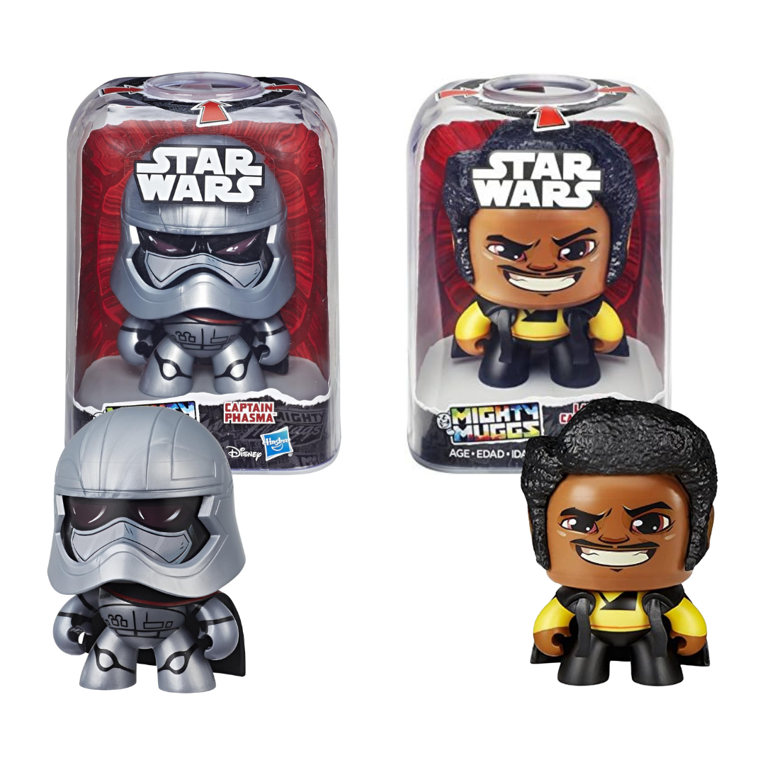 Hasbro Star Wars Mighty Muggs Lando Calrissian Captain Phasma