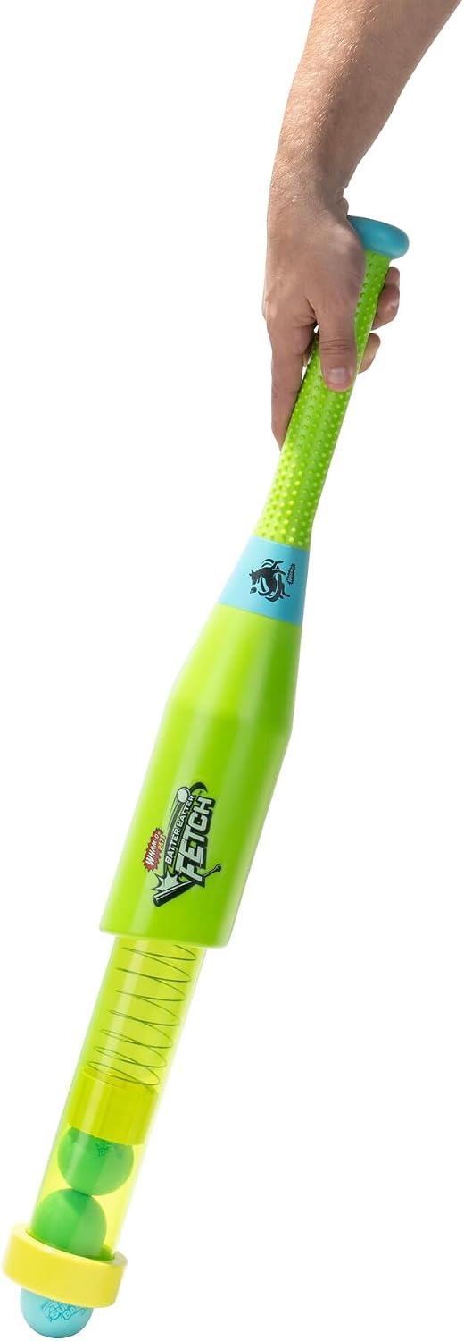 Wham-O Pets Batter Batter Fetch Dog Ball Launcher – Blasts Over 25ft
