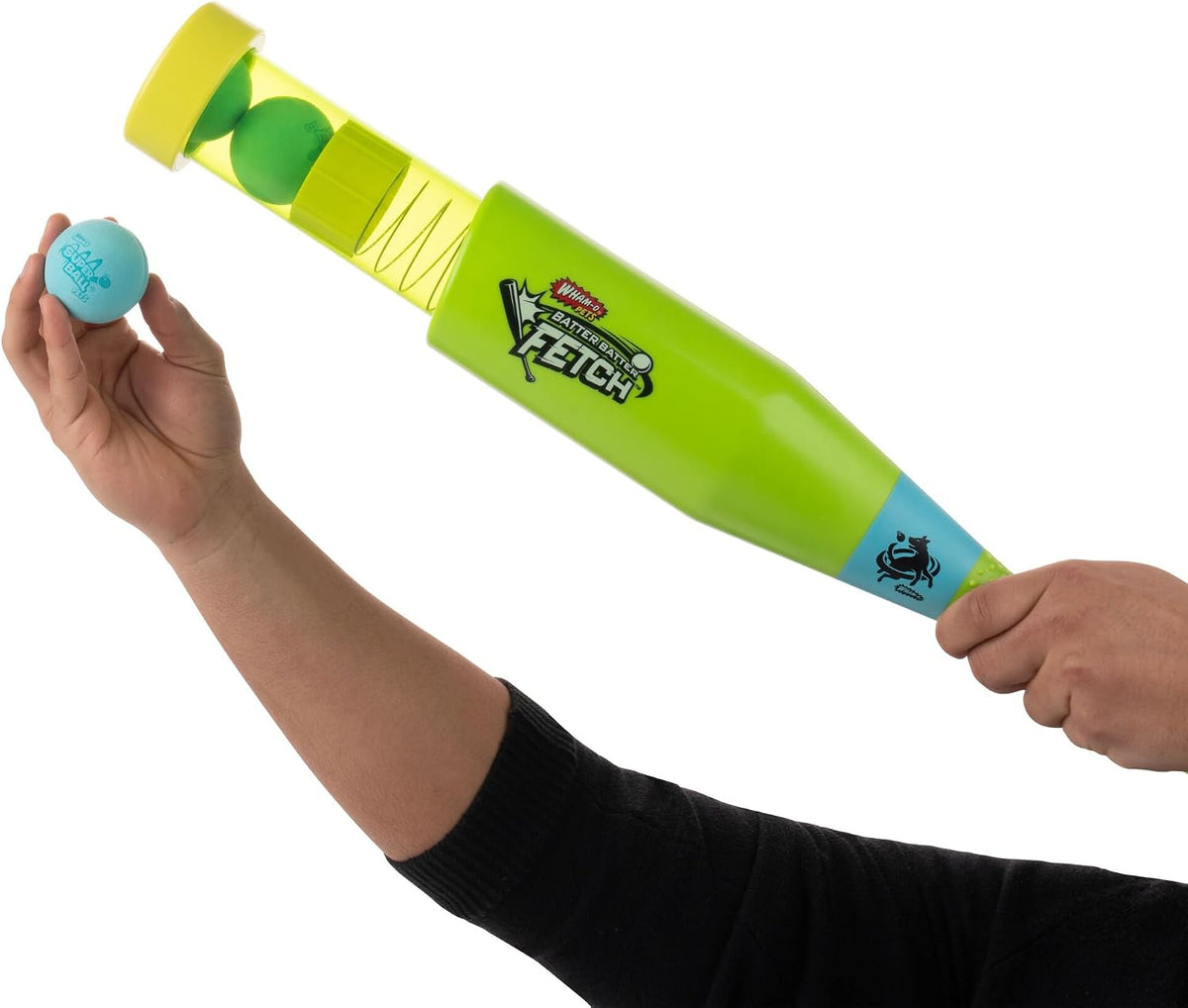 Wham-O Pets Batter Batter Fetch Dog Ball Launcher – Blasts Over 25ft