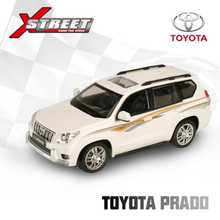 X Street Toyota Land Cruiser Prado RC 1:16 White - Official Toyota Product