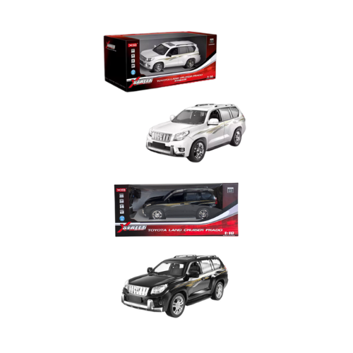 X Street Toyota Land Cruiser Prado RC 1:16 Toy Bundle