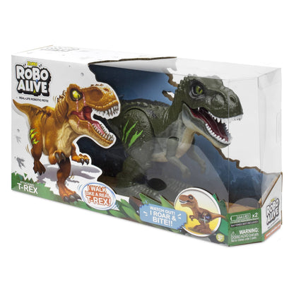 Zuru Robo Alive Attacking T-Rex - Dark Green