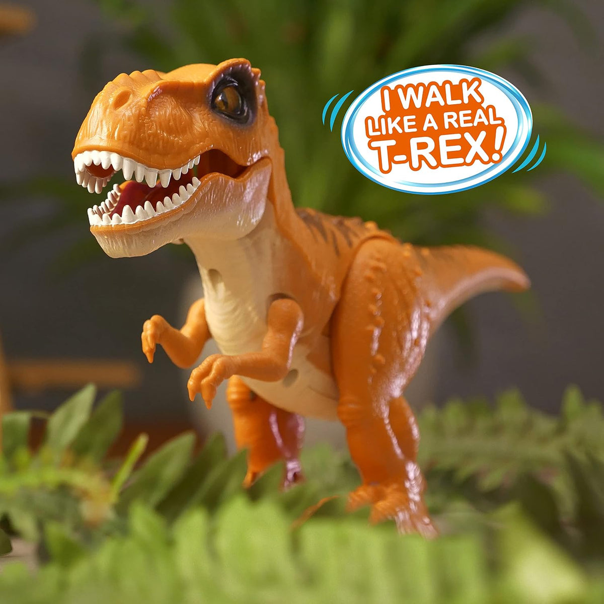 Zuru Robo Alive Attacking T-Rex - Orange