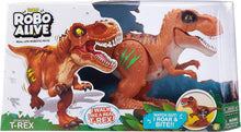 Zuru Robo Alive Attacking T-Rex - Orange