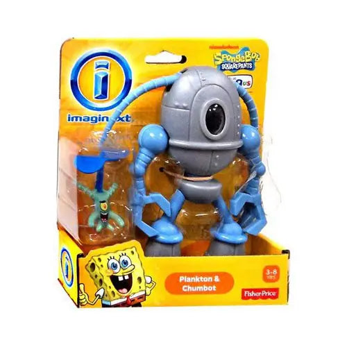 Fisher-Price Nickelodeon Spongebob Squarepants Plankton & Chumbot
