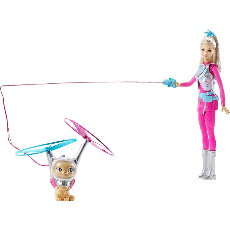 Barbie Star Light Galaxy Barbie Doll & Flying Cat Product Image 2