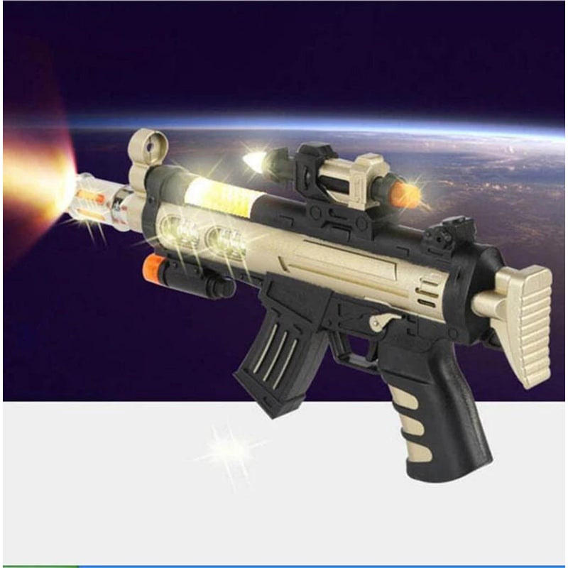Children Toy Plastic Police Army Electric Gun