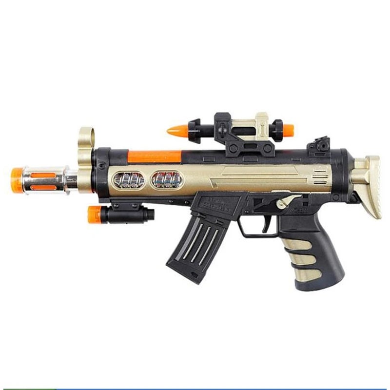 Children Toy Plastic Police Army Electric Gun