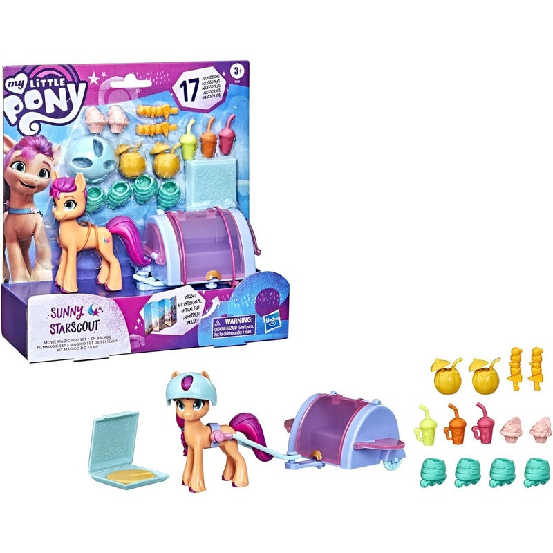Hasbro My Little Pony Sunny Starscout Movie Magic Playset 3+