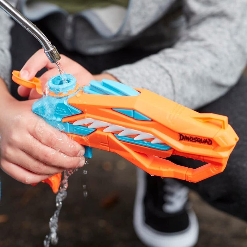 nerf water gun filling
